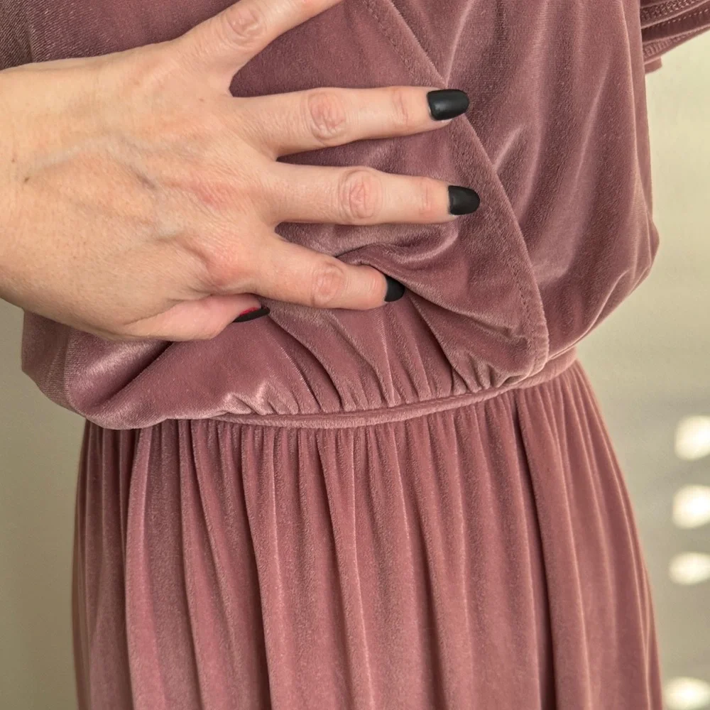 Baltic Born Dusty Rose Maxi Dress - Picture 5 of 8